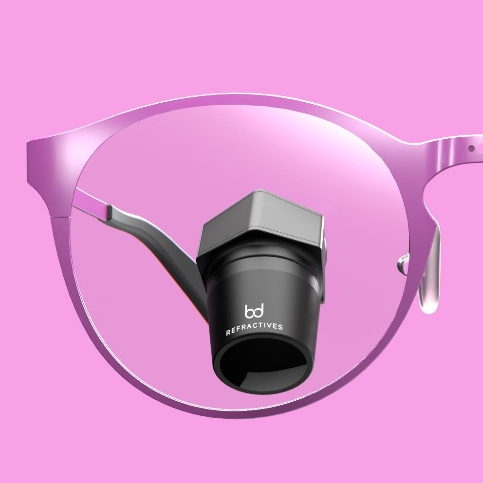 London Pink 2.9x Refractives Left Lens